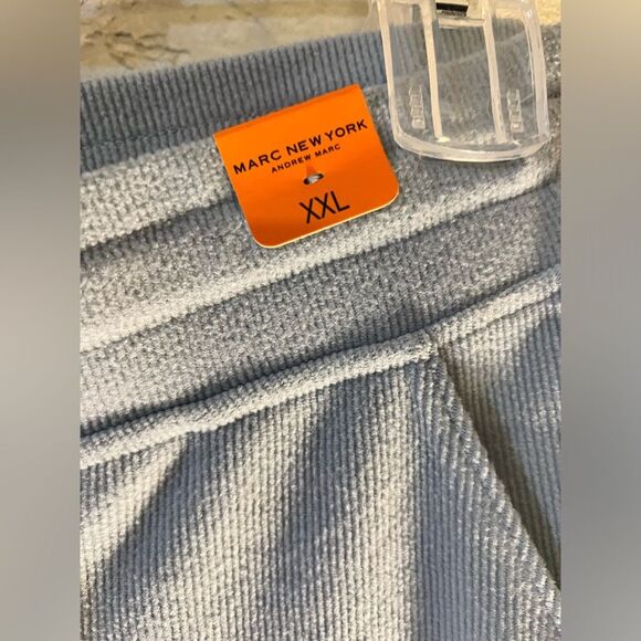 Joggers Marc NewYork plus XXL cuffed blue/grey pants with pockets NWT - Picture 2 of 11